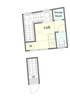 サークルハウス平和島壱番館【2階】の間取り