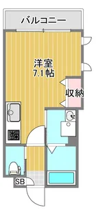 フラワーヴィレッジ【3階】の間取り