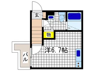 PRINTEMPS A【1階】の間取り