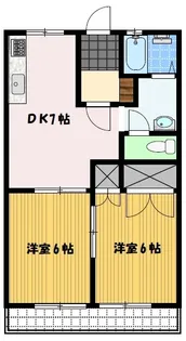 エスペランス・アン【1階】の間取り
