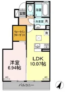 フォルホータ【1階】の間取り