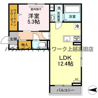 プレミアステイツ K【3階】の間取り