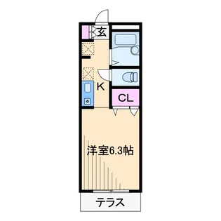 プレシャス【1階】の間取り
