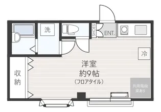 レヂデンス吉野【3階】の間取り