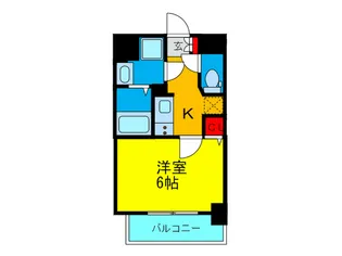 MESSAGE九条GATE【2階】の間取り