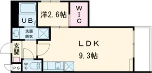 MOVE広本町SOUTH【3階】の間取り