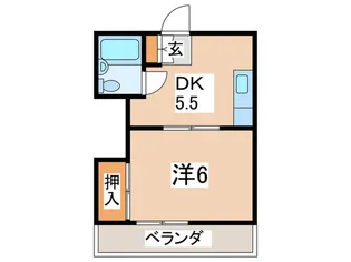 ラピタス・Y【2階】の間取り