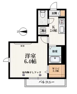 エルメゾン高野台【3階】の間取り