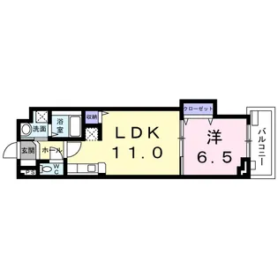 ダイヤモンド サルーン【3階】の間取り