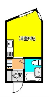 フレッシュメント【2階】の間取り