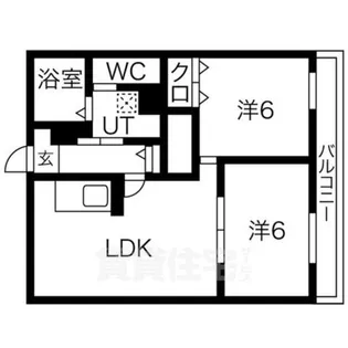 ハイツヨシダ【3階】の間取り