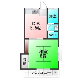 みずき荘【2階】の間取り