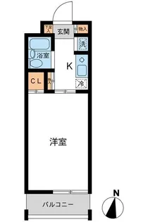 ウィンベルソロ春日部第1【1階】の間取り
