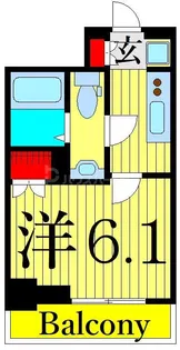 アーバンパークお花茶屋【7階】の間取り