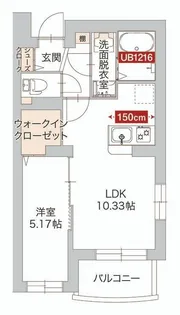 CASA REGINA(カサ レジーナ)【3階】の間取り