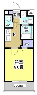 ブリアージュ豊田町駅【5階】の間取り