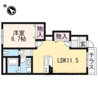 スピカ【1階】の間取り