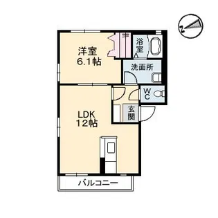 プランドール S&S【2階】の間取り