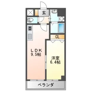セイワコート松原【5階】の間取り