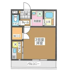 ラウレアファースト【3階】の間取り