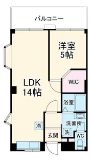 JLBグランエクリュ久地【1階】の間取り