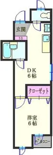 ブランヴェール横浜【3階】の間取り