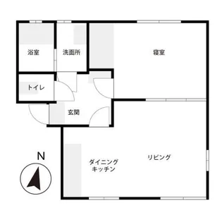ハイツ中由C棟【2階】の間取り