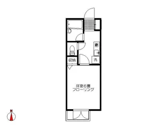 ルーチェトキワダイ【1階】の間取り
