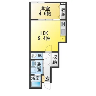 Ocean松阪【1階】の間取り