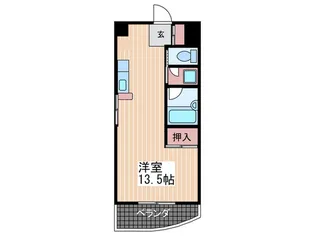 スカイシャト-幟町【5階】の間取り