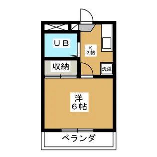 ガーデンパーク日野【1階】の間取り