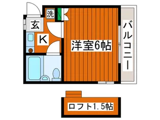 コーポフォルテ【2階】の間取り