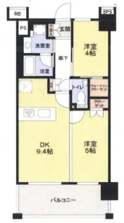 デュオステージ海老名【4階】の間取り
