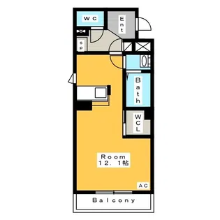 ボナール華 C【2階】の間取り