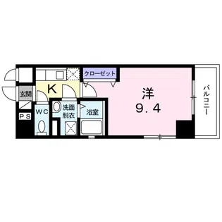 イル ソーレ パラッツオ【3階】の間取り