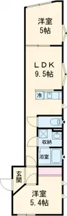 TheSiesta東村山BrickHaus【1階】の間取り