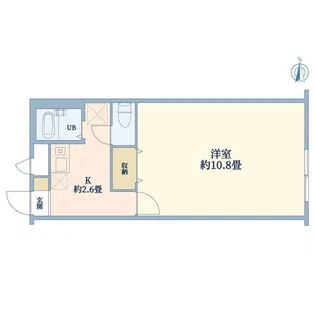 アムールIHE【1階】の間取り