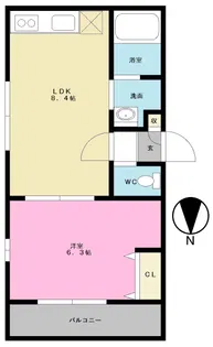 タカラ【3階】の間取り