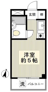 東京都目黒区中央町2【マンション】の間取り