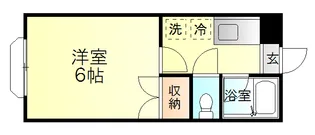 アークベース青葉【2階】の間取り