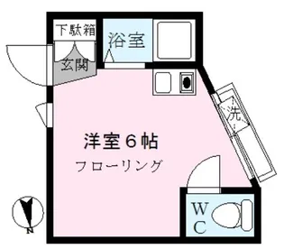 ハイツフィールド【2階】の間取り