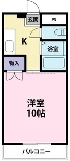 パールメゾンII【2階】の間取り