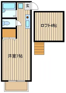 ハートインアスカ【1階】の間取り