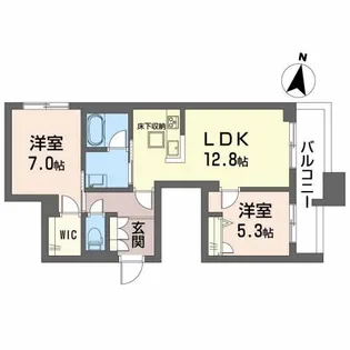 ミヤテラス【1階】の間取り
