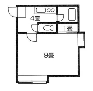 サンシャインラッキー【2階】の間取り