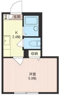 Eminence Flats【1階】の間取り
