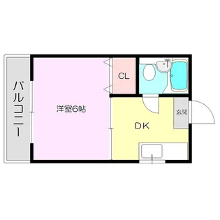 新大阪東ビル【5階】の間取り