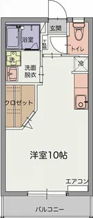 サビエル【1階】の間取り