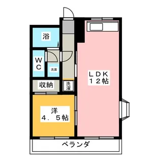 メゾン鈴木【1階】の間取り