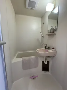 内海小柳マンション【4階】の風呂